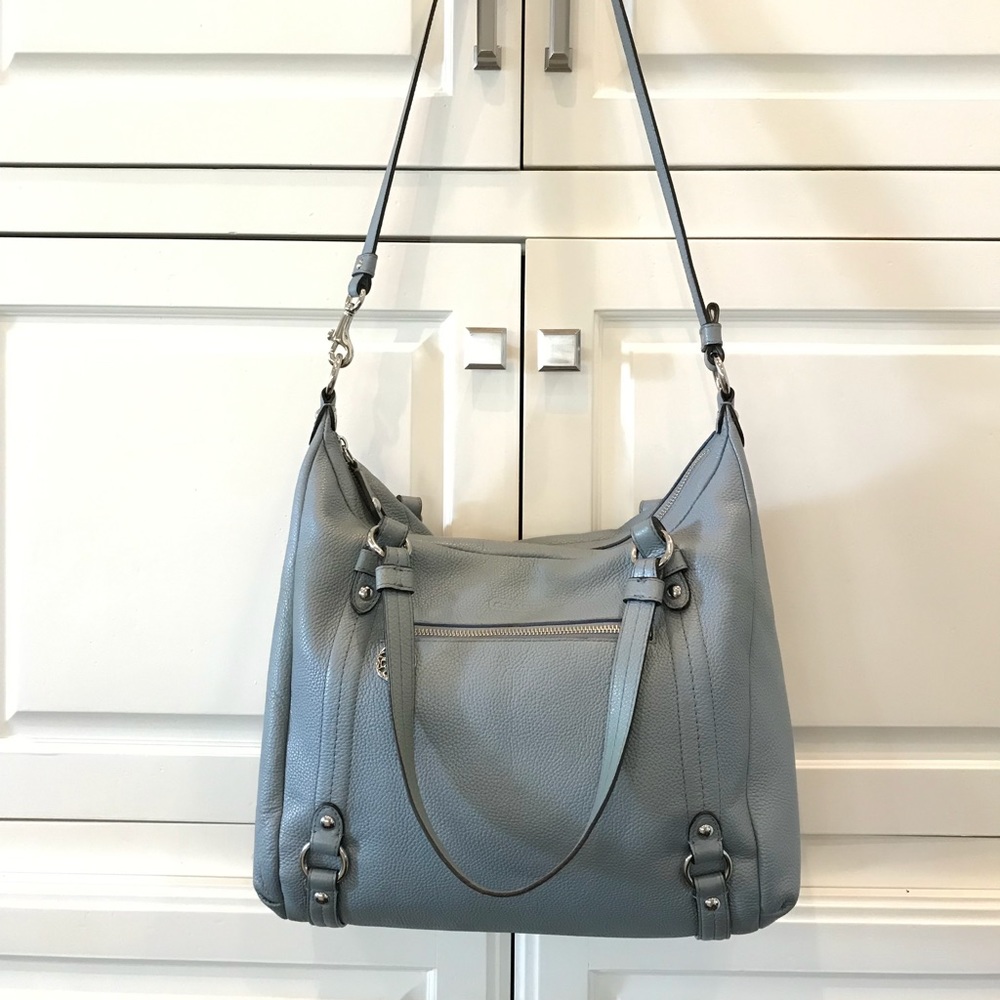 Coach Leather Alexandra Shoulder Bag
